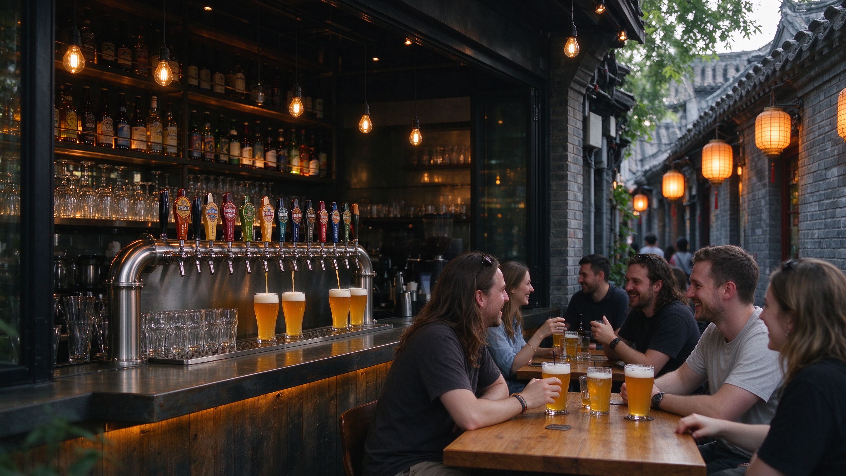 Beijing Craft Beer Fans Hutong Dinner Tour