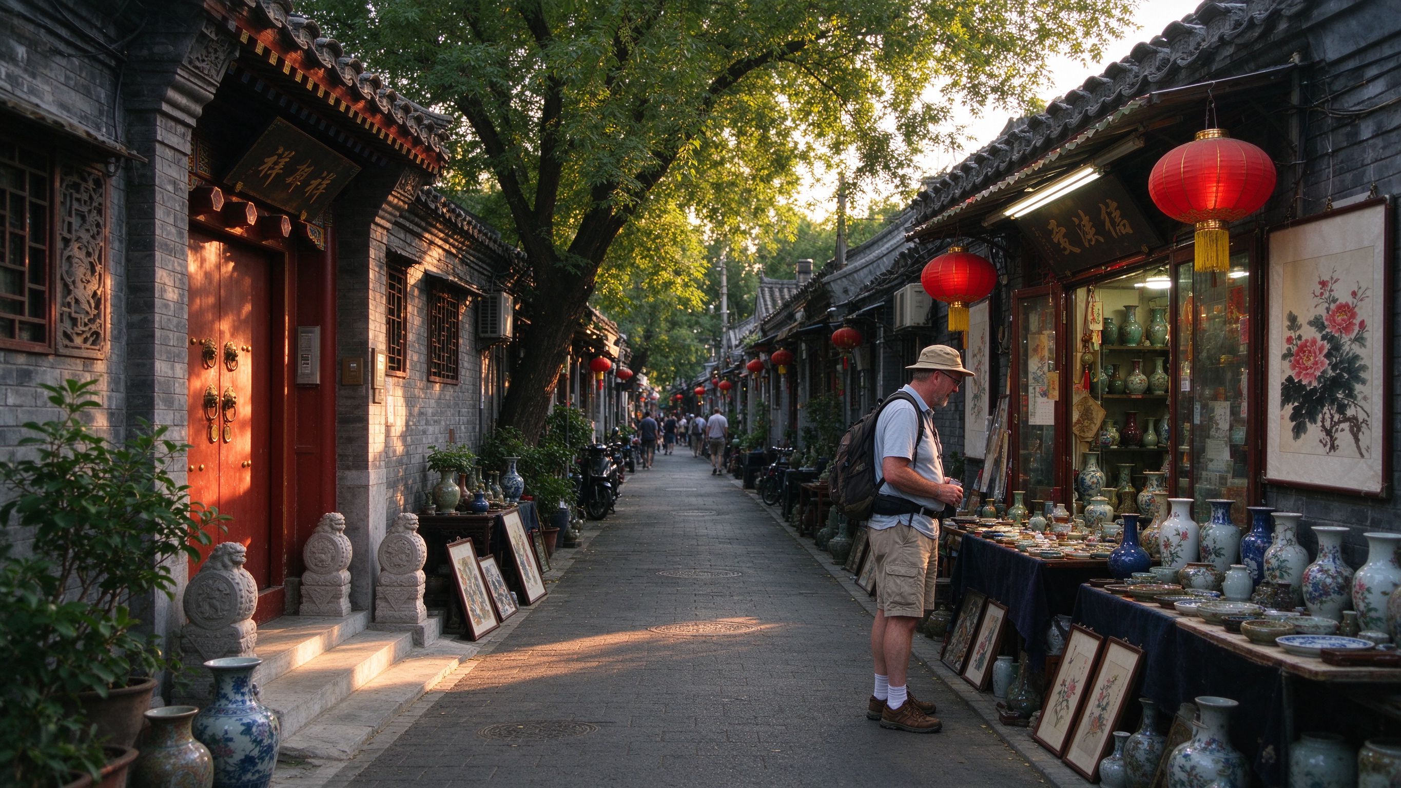 Hutong and Antique Street Walking Tour